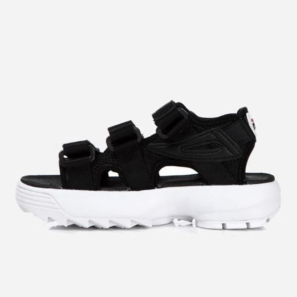 Fila Disruptor Boy's Sandals - Black,NZ 138-48032